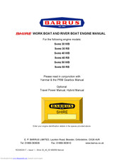 Barrus Shire 30 WB Manual