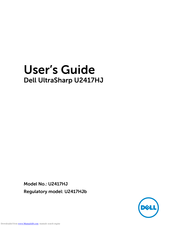Dell UltraSharp U2417HJ User Manual