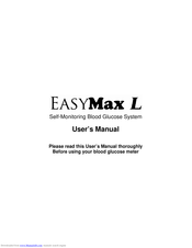 OAK TREE HEALTH EASYMAX L User Manual