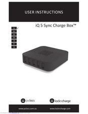 PCLOCS iQ 5 Sync Charge Box User Instructions