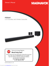 Magnavox MSB5660 Owner's Manual
