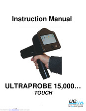 UE Systems Ultraprobe 15000 Touch Instruction Manual