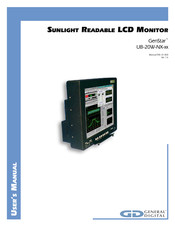 GENERAL DIGITAL GENSTAR UB-20W-NX SERIES User Manual