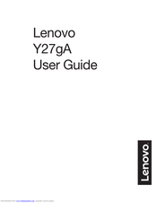 Lenovo Y27gA User Manual