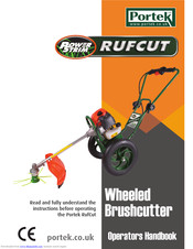 Portek Rufcut Operator's Handbook Manual