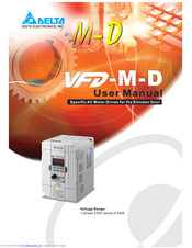 Delta VFD-M-D series User Manual