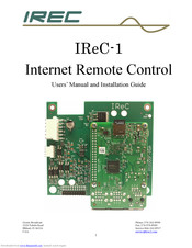 Crown IReC-1 User Manual