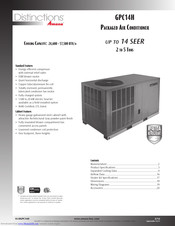 Amana GPC14H Manual