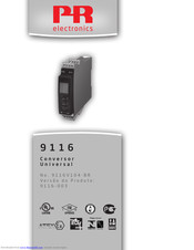 PR 9116 Series Safety Manual