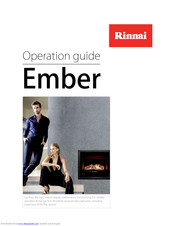 Rinnai Ember Series Operation Manual