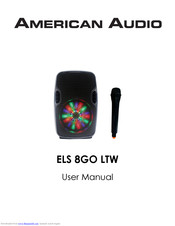 American Audio ELS 8GO LTW User Manual