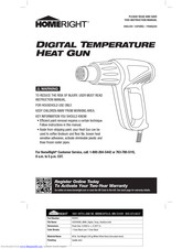 Homeright 800951 Instruction Manual