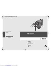 Bosch GBH 2-22 Professional Original Instructions Manual