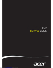 Acer ACER Z320 Service Manual