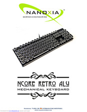 Nanoxia Ncore Retro Aluminum Manual