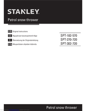 Stanley SPT-270-720SPT-302-720 Original Instructions Manual