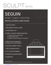 Sculpt Fireplaces Europa 7 Installation & User Manual