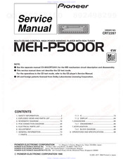Pioneer MEH-P5000R Service Manual