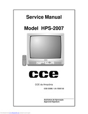 CCE HPS-2007 Service Manual