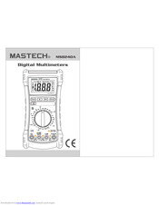 Mastech MS8240A Manual