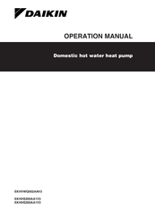 Daikin EKHHS260AA1V3 Operation Manual