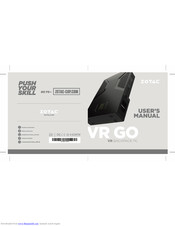 Zotac VR GO User Manual