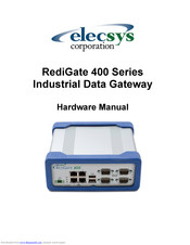 elecsys RediGate 400 Series Hardware Manual