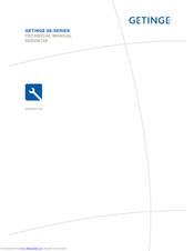 Getinge 88-SERIES Technical Manual