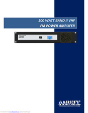 AAREFF 200wntap Manual