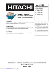 Hitachi L26HP03E Service Manual