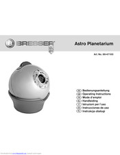 Bresser 88-47100 Operating Instructions Manual