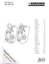 Kärcher HD 10/21 SX Manual