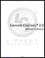 Lippert Components Ground Control 2.0 Owner's Manual