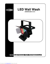 SHOWTEC LED Wall Wash Product Manual