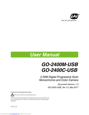 IAI GO-2400M-USB User Manual