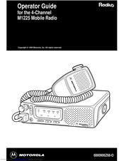 Radius m1225 Operator's Manual