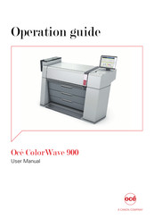 Oce ColorWave 900 User Manual