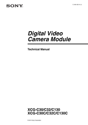 Sony XCG-C32 Technical Manual