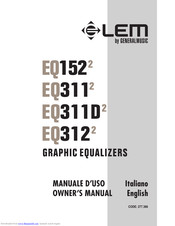 LEM EQ312 Owner's Manual