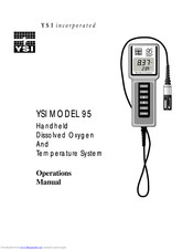 YSI 95 Operation Manual