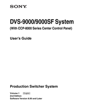 Sony DVS-9000SF User Manual