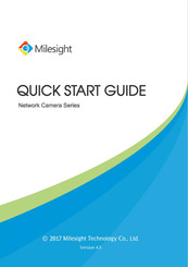 Milesight Network camera Quick Start Quide
