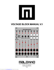 Malekko VOLTAGE BLOCK Manual