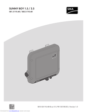 SMA SB1.5-1VL-40 Quick Reference Manual