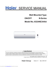 Haier AS24NE3HAA Service Manual
