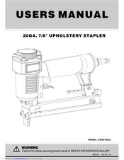 CHINA AIR TOOL XAGD1022J User Manual