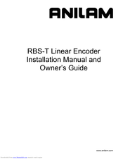 Anilam RBS-T Installation Manual And Owner's Manual