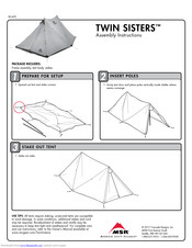 Msr TWIN SISTERS Owner's Manual