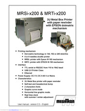 Megatron MRTi-x200 User Manual