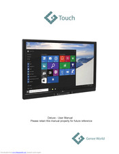 Genee World DELUXE User Manual